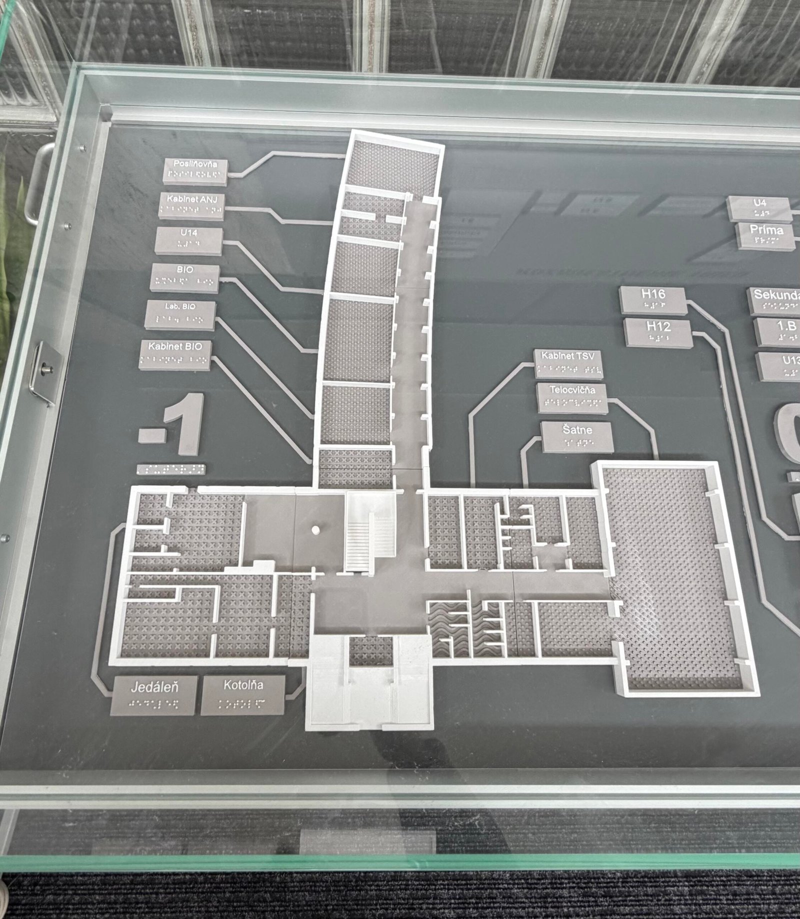 3D model školy